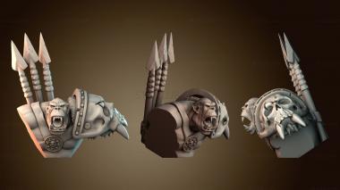 3D модель Орк копьеносец (STL)