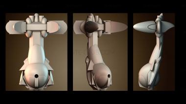 3D модель Эсминец Ковенанта (STL)