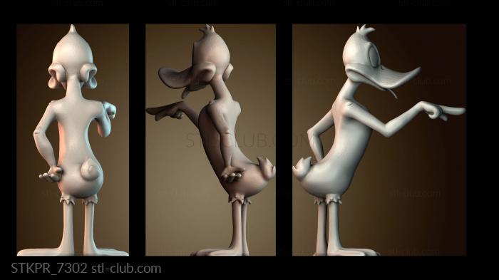 Статуэтки упрощенные Даффи Дак