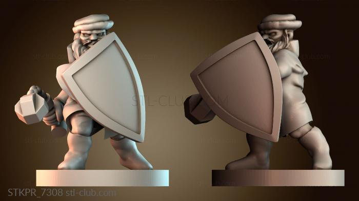 Статуэтки упрощенные Фигурка мистера Гнома цепа