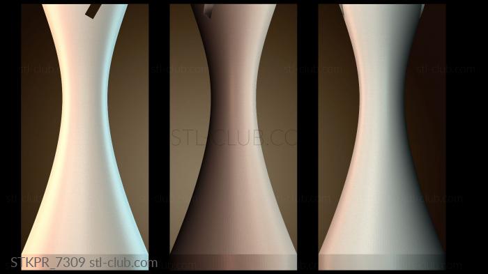 Статуэтки упрощенные Элегантный дизайн вазы