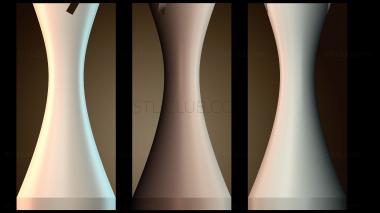 3D модель Элегантный дизайн вазы (STL)