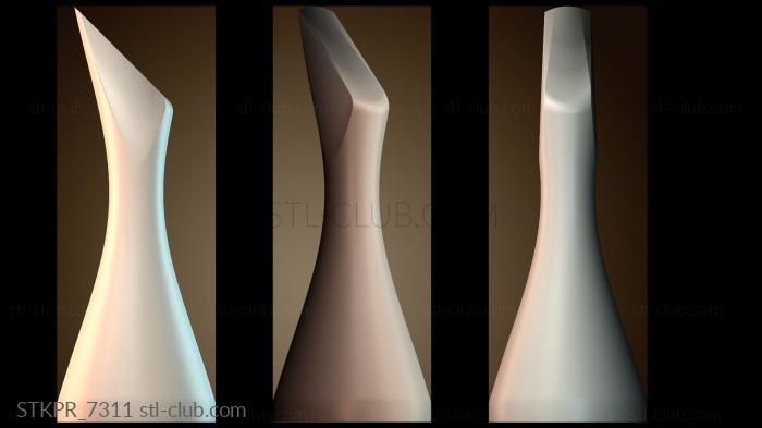 Статуэтки упрощенные Элегантная абстрактная скульптура