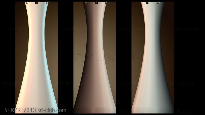 Статуэтки упрощенные Элегантный дизайн вазы