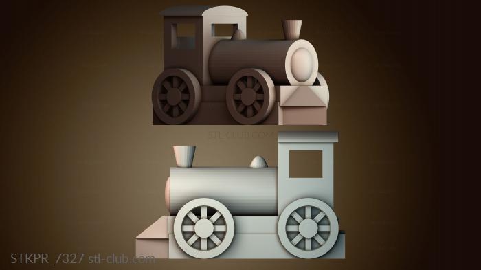 Статуэтки упрощенные Мексиканский паровоз