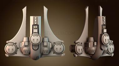 3D модель Футуристический дизайн самолета (STL)