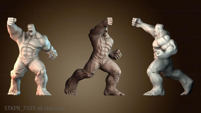 Статуэтки упрощенные Мистер Халк