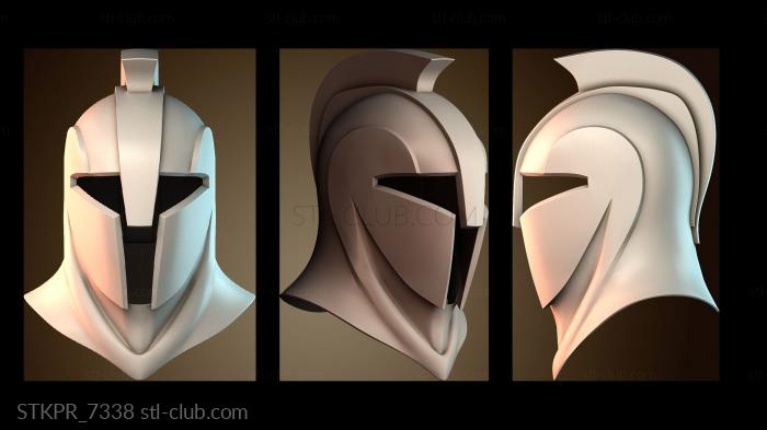 Статуэтки упрощенные Дизайн спартанского шлема