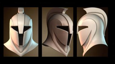 3D модель Дизайн спартанского шлема (STL)