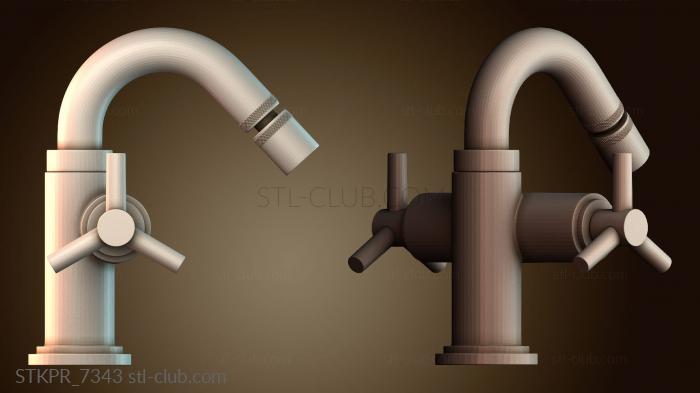 Статуэтки упрощенные Стильный дизайн смесителя