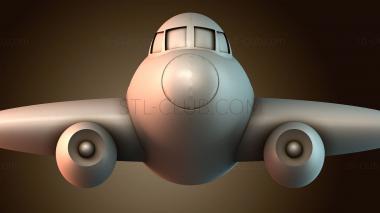 3D модель Игрушечный самолет и принтер (STL)