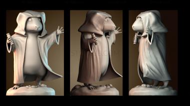 3D модель Guinea Pid Jedi (STL)