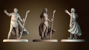 3D модель Мистер Полуэльф Друид (STL)