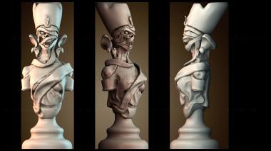 3D модель Жуткая шахматная фигура (STL)