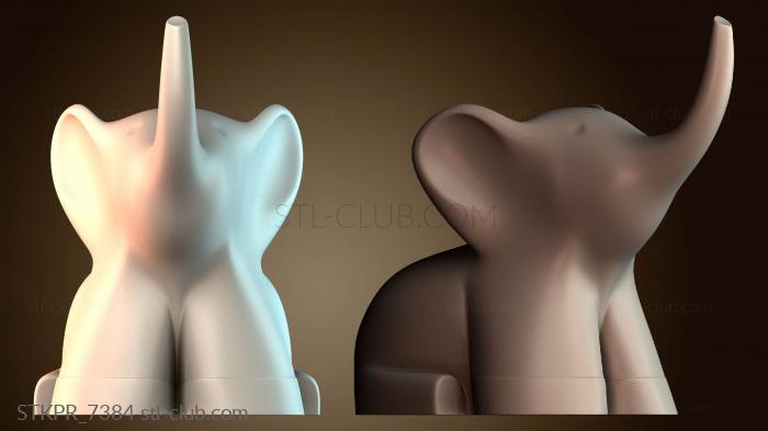 Статуэтки упрощенные Дизайн фигурки слона