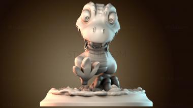 3D модель Мой динозавр Trex (STL)