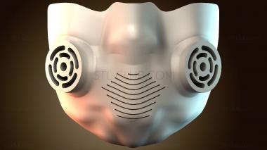 3D модель Защитная маска для лица (STL)