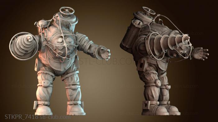 Статуэтки упрощенные Химический монстр