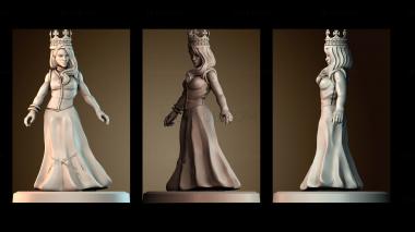 3D модель персонаж (STL)