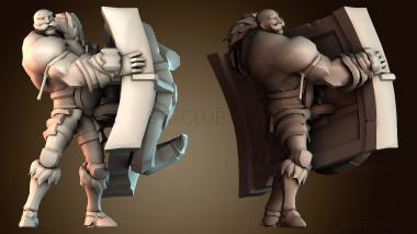 3D модель Воин Браума (STL)