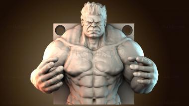 3D модель Дизайн скульптуры Халка (STL)