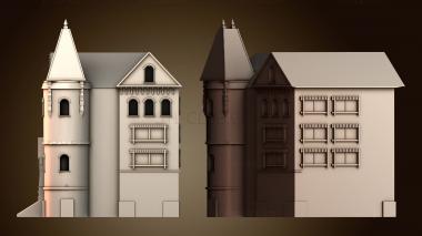 3D модель Замок в викторианском стиле (STL)