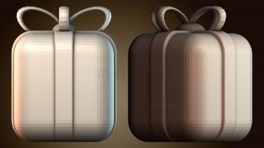 3D модель Стильная подарочная коробка (STL)