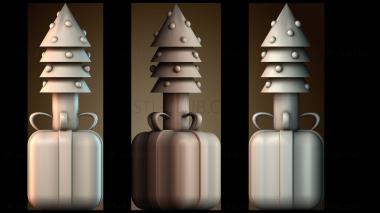 3D модель Причудливый дизайн бомбы (STL)