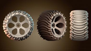 3D модель Стильный дизайн руля (STL)