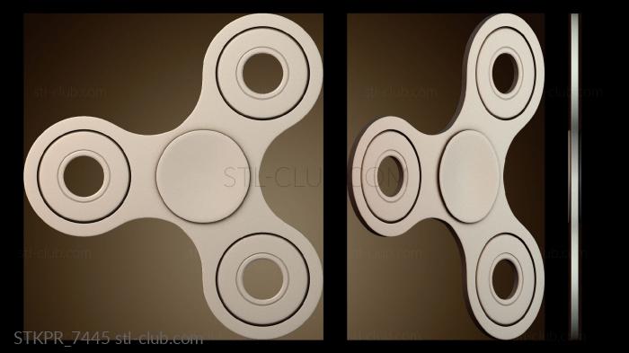 Статуэтки упрощенные Игрушка спиннер