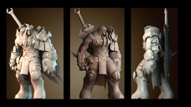 3D модель Господин Всадник войны (STL)