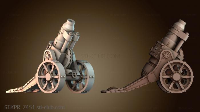 Статуэтки упрощенные Паровая пушка