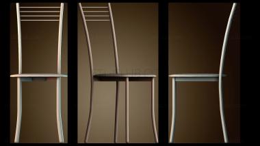 3D модель Минималистичный дизайн стула (STL)