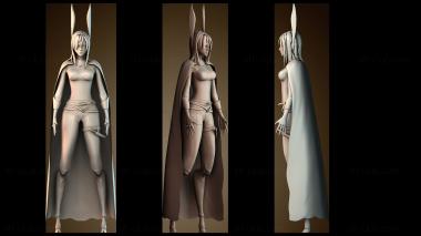 3D модель Фэнтези Женщины телохранители (STL)