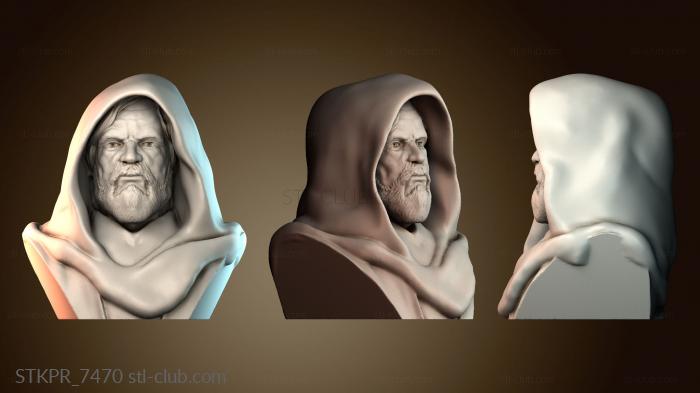 Статуэтки упрощенные Последняя звезда, старый Люк Мед