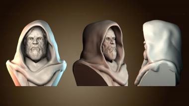 3D модель Последняя звезда, старый Люк Мед (STL)