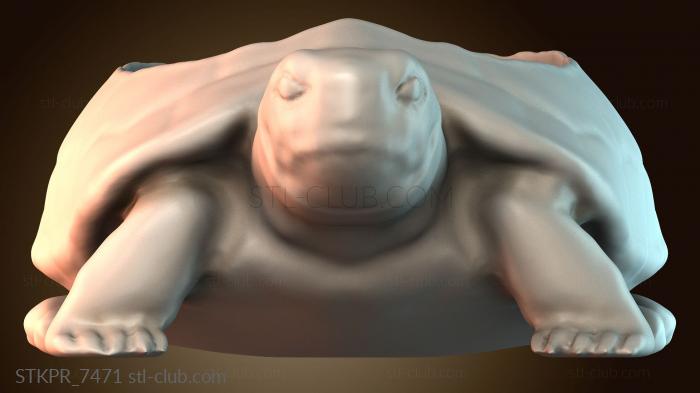 Статуэтки упрощенные Скульптурная фигурка черепахи