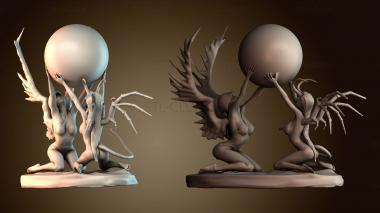 3D модель Злой ангел (STL)