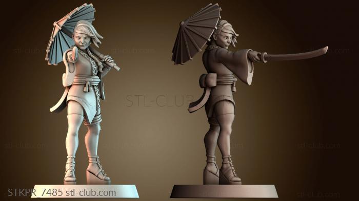 Статуэтки упрощенные Мисс куноичи