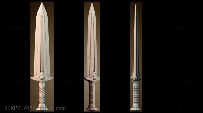 Статуэтки упрощенные Дизайн древнего меча