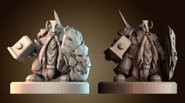 3D модель Господин Гном Паладин (STL)