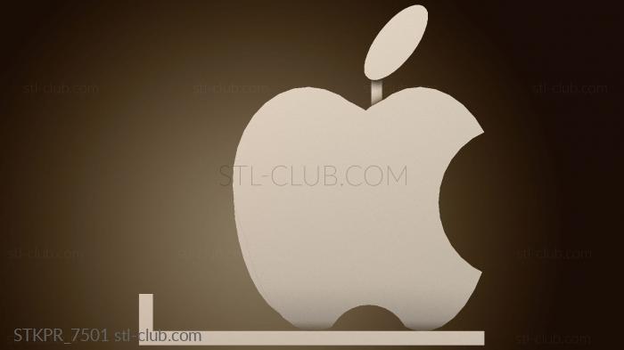 Статуэтки упрощенные Дизайн логотипа Apple