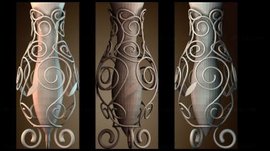 3D модель Элегантная декоративная ваза (STL)