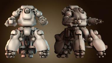 3D модель Модель конструкции робота (STL)