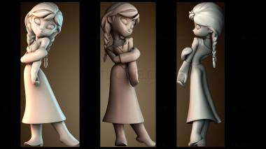 3D модель Мисс Анна (STL)