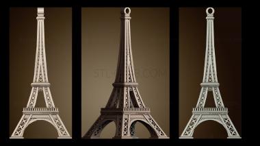 3D модель Значок Эйфелевой башни (STL)