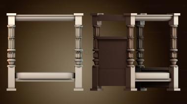 3D модель Классический дизайн арки (STL)