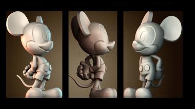 3D модель Микки (STL)
