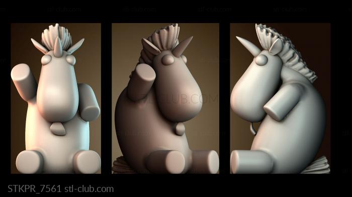 Статуэтки упрощенные Единорог