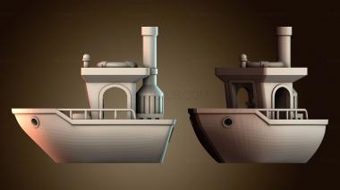 3D модель Модель парохода (STL)